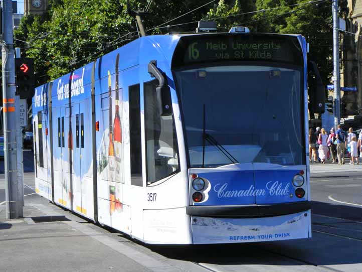 Yarra Trams Combino Canadian Club 3517